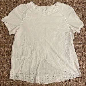 Lululemon white top size 6